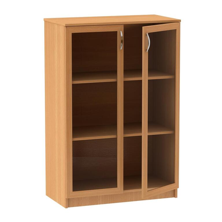 Тумба под оргтехнику и документы MT 10-10 бук Бавария светлый