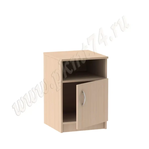 Тумба с нишей и дверкой для офиса MT 09-6 дуб Мол