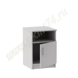 Тумба с нишей и дверкой для офиса