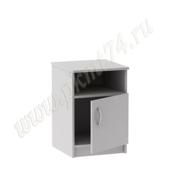 Тумба с нишей и дверкой для офиса