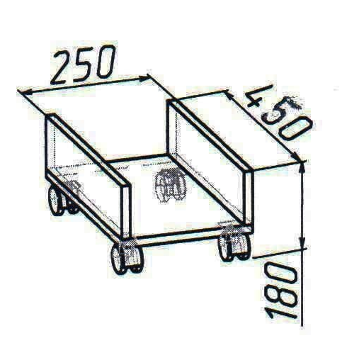 Подставка для системного блока в линиях