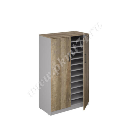 Шкаф для хранения ноутбуков МТ 14-32 Вулканический серый - Кейптаун