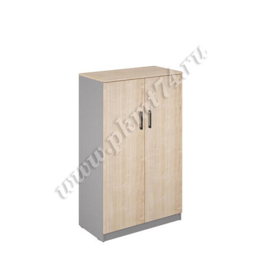 Шкаф для хранения ноутбуков МТ 14-32 Вулканический серый - Клен закрытый