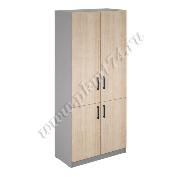 Шкаф МТ 14-24 Вулканический серый - Клен закрытый