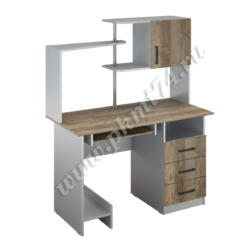 Стол для кабинета информатики МТ 07-11 Аллюминий - Кейптаун Стол для кабинета информатики МТ 07-11 Аллюминий - Кейптаун