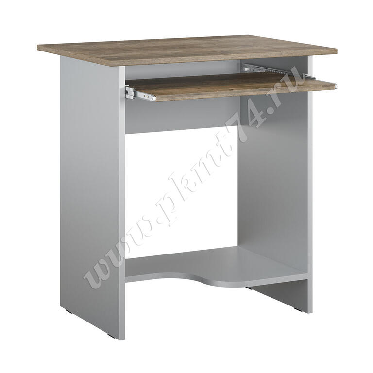 Стол для кабинета информатики МТ 07-7 Алюминий - Кейптаун