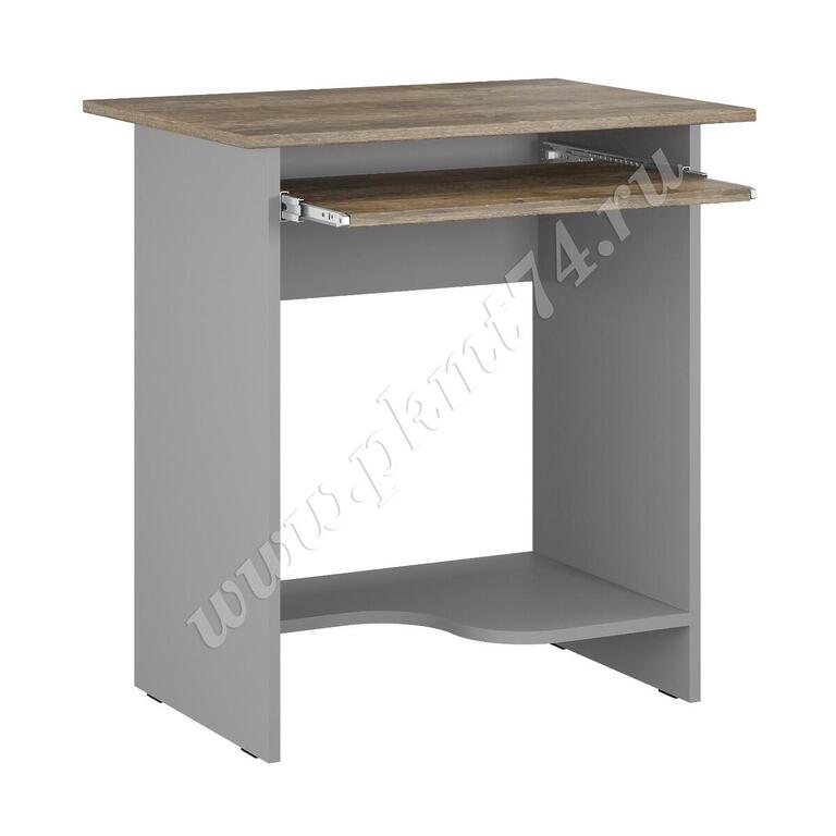 Стол для кабинета информатики МТ 07-7 Вулканический серый - Кейптаун