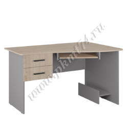 Стол для кабинета информатики МТ 07-9 Вулканический серый - Клен