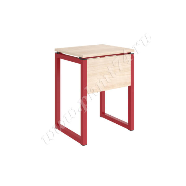 Стол со щитом МТ 01-14 красный - Клен Стол со щитом МТ 01-14 красный - Клен