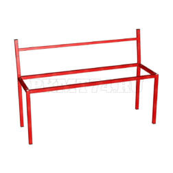 Каркас банкетки со спинкой МТ 05-3 красный