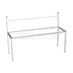 Каркас банкетки со спинкой МТ 05-3 серый