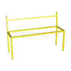 Каркас банкетки со спинкой МТ 05-3 желтый