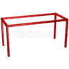 Каркас детского стола металлический МТ 17-5 красный