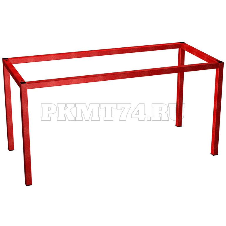 Каркас детского стола металлический МТ 17-5 красный