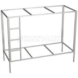 Каркас кровати двухъярусной с лестницей МТ 16-2 серый