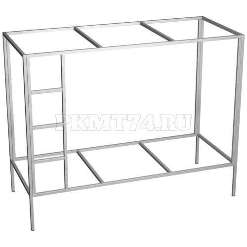 Каркас кровати двухъярусной с лестницей МТ 16-2 серый