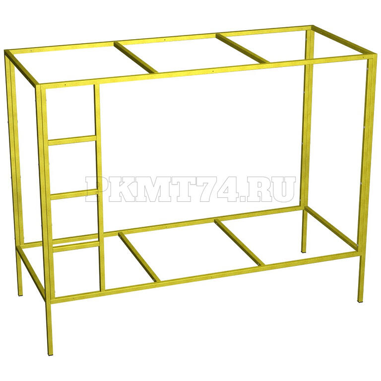 Каркас кровати двухъярусной с лестницей МТ 16-2 желтый