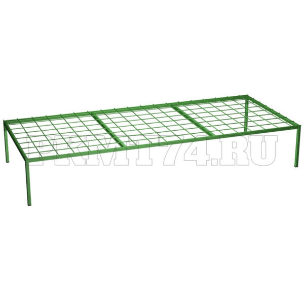 Каркас кровати с сеткой сварной МТ 16-7 зеленый Каркас кровати с сеткой сварной МТ 16-7 зеленый