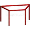 Каркас стола детского трапециевидной формы МТ 17-7 красный Каркас стола детского трапециевидной формы МТ 17-7 красный