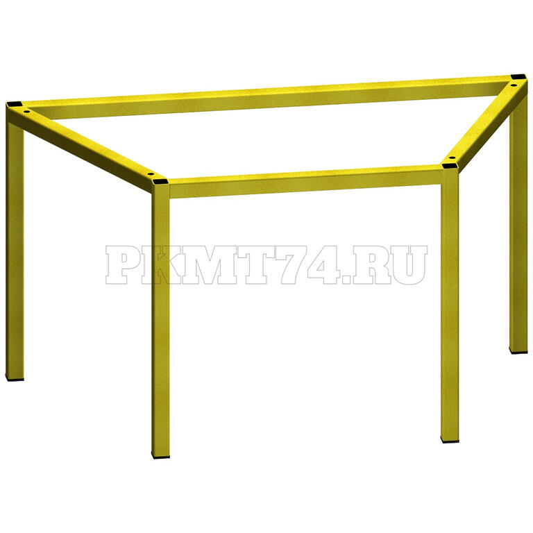 Каркас стола детского трапециевидной формы МТ 17-7 желтый Каркас стола детского трапециевидной формы МТ 17-7 желтый