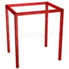 Каркас стола малого не регулируемый МТ 17-3 красный Каркас стола малого не регулируемый МТ 17-3 красный