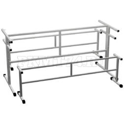 Каркас стола обеденного с лавочками МТ 20-10 серый