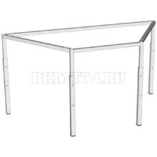 Каркас стола регулируемый «Трапеция МТ 17-8 серый Каркас стола регулируемый «Трапеция МТ 17-8 серый