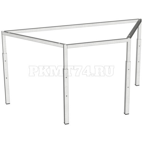 Каркас стола регулируемый «Трапеция МТ 17-8 серый