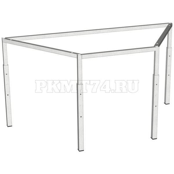 Каркас стола регулируемый «Трапеция МТ 17-8 серый Каркас стола регулируемый «Трапеция МТ 17-8 серый