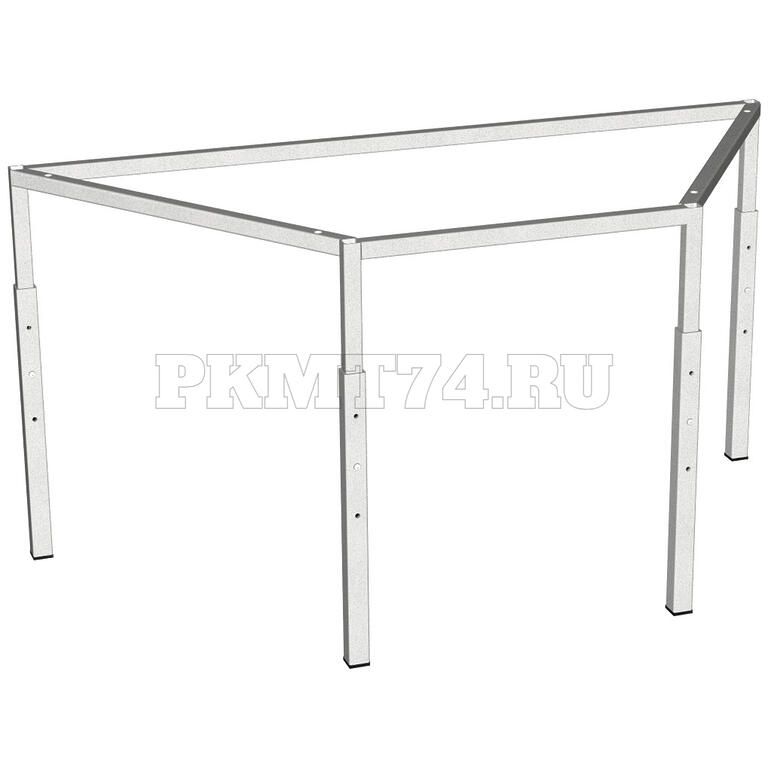 Каркас стола регулируемый «Трапеция МТ 17-8 серый