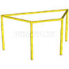 Каркас стола регулируемый «Трапеция МТ 17-8 желтый