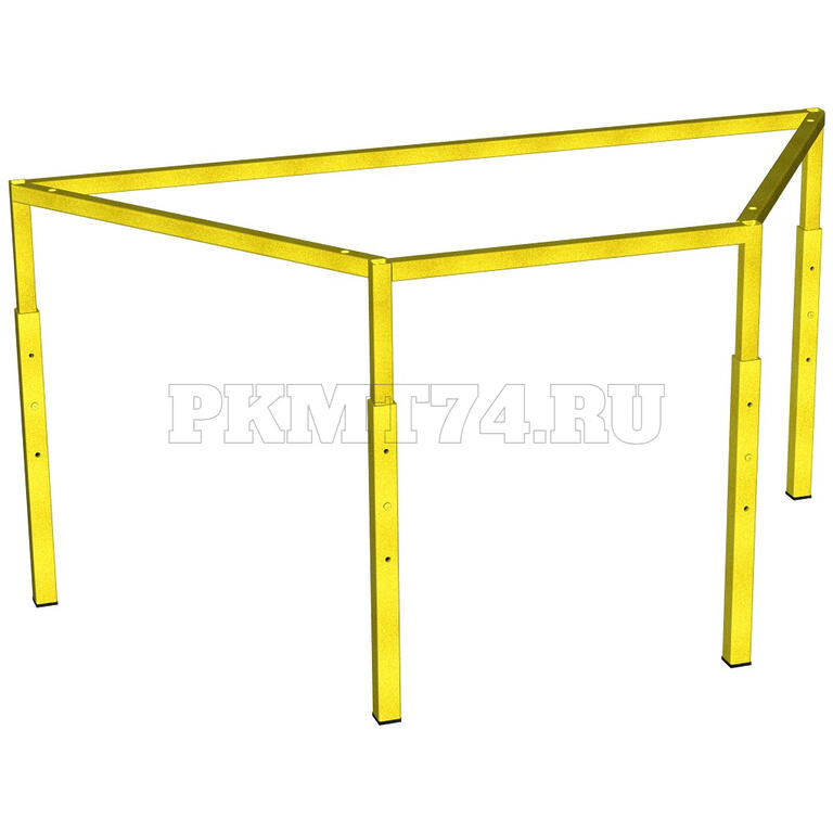Каркас стола регулируемый «Трапеция МТ 17-8 желтый