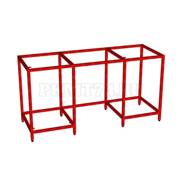 Каркас стола с двумя тумбами МТ 23-8 красный Каркас стола с двумя тумбами МТ 23-8 красный