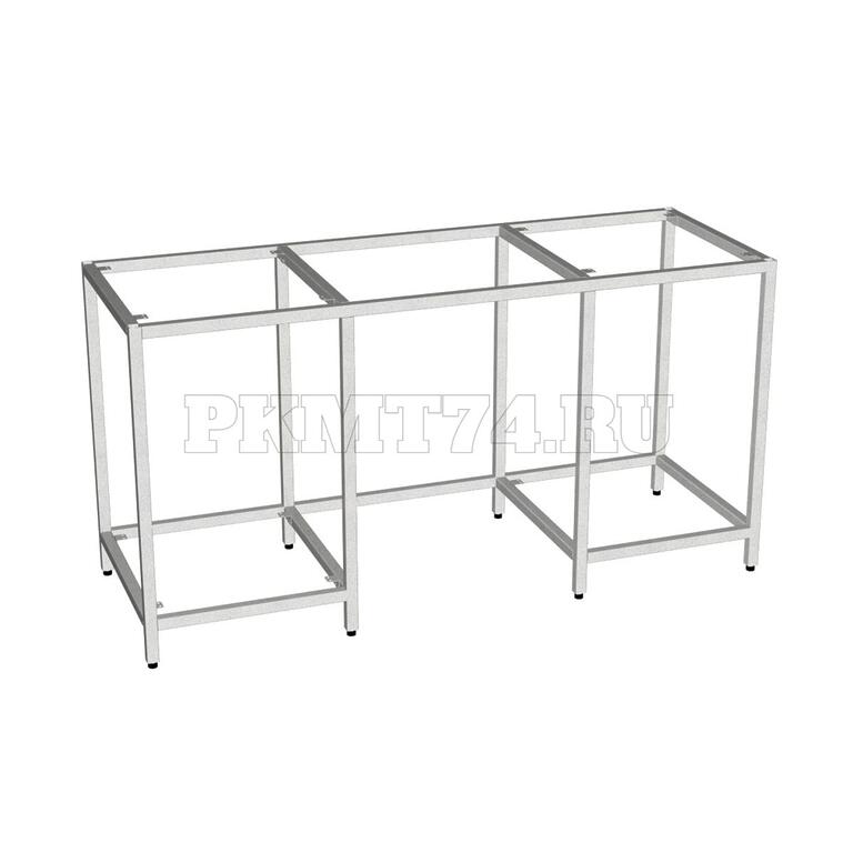 Каркас стола с двумя тумбами МТ 23-8 серый