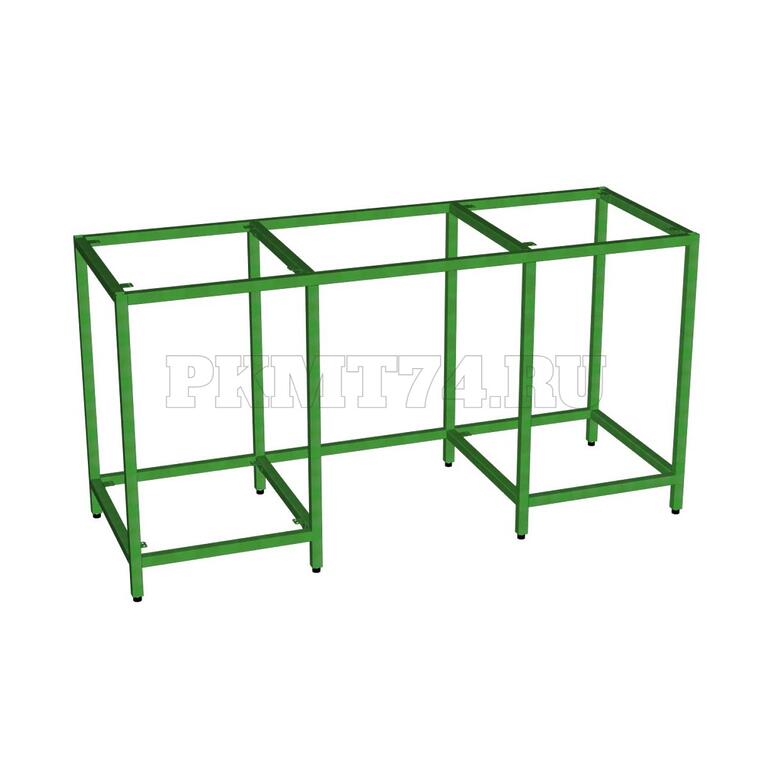 Каркас стола с двумя тумбами МТ 23-8 зеленый