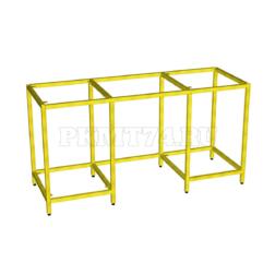 Каркас стола с двумя тумбами МТ 23-8 желтый