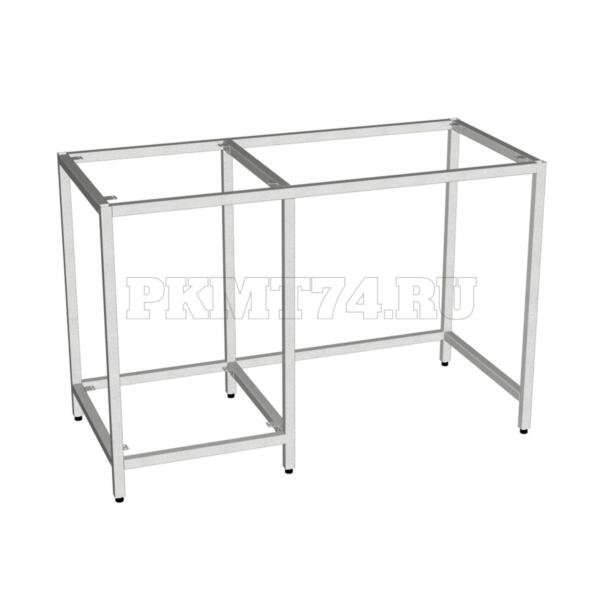 Каркас стола с левой тумбой МТ 23-3 серый