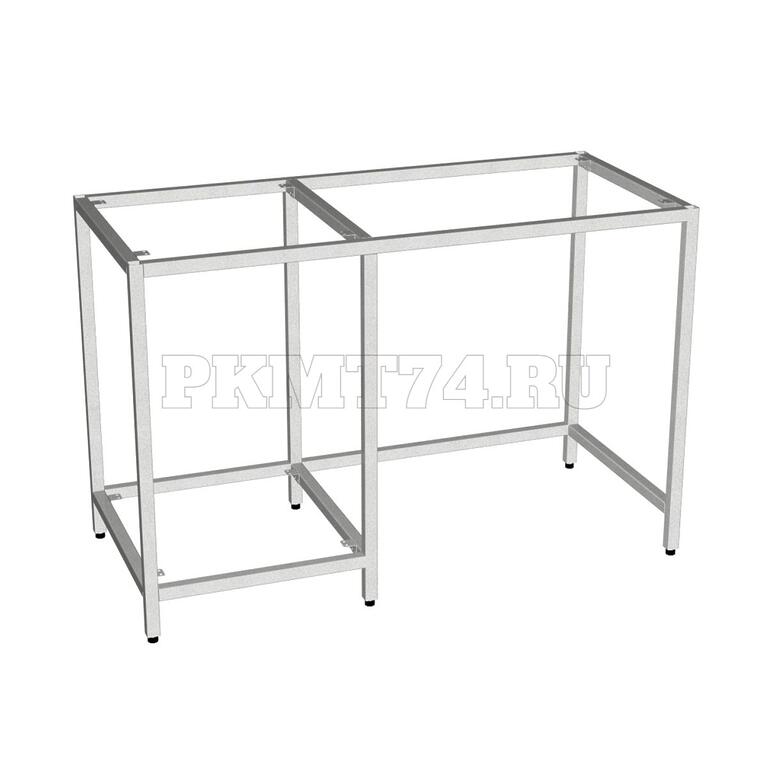 Каркас стола с левой тумбой МТ 23-3 серый