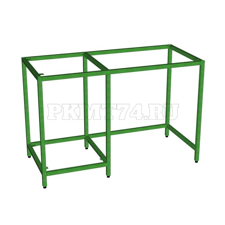 Каркас стола с левой тумбой МТ 23-3 зеленый