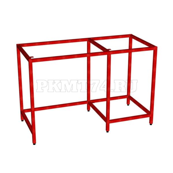 Каркас стола с правой тумбой МТ 23-3 красный