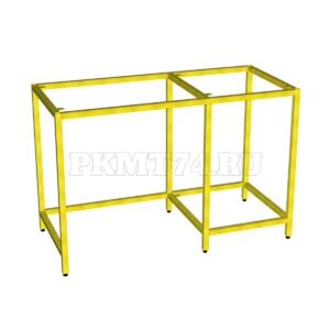 Каркас стола с правой тумбой МТ 23-3 желтый