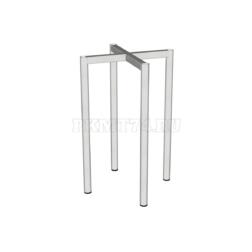 Каркас табурета металлический МТ 21-3 серый