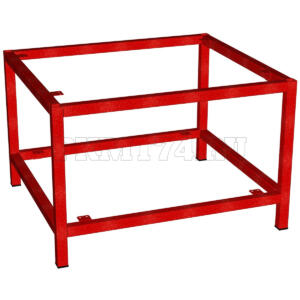 Каркас тумбы для приборов МТ 24-8 красный Каркас тумбы для приборов МТ 24-8 красный