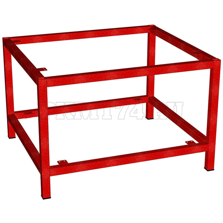 Каркас тумбы для приборов МТ 24-8 красный