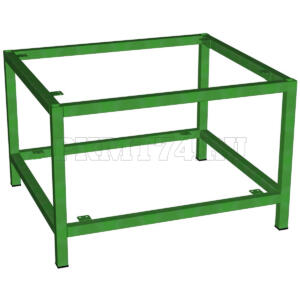 Каркас тумбы для приборов МТ 24-8 зеленый Каркас тумбы для приборов МТ 24-8 зеленый