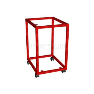 Каркас тумбы лабораторной МТ 24-1 красный Каркас тумбы лабораторной МТ 24-1 красный