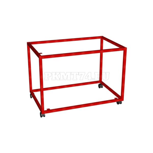 Каркас тумбы под оборудование МТ 24-6 красный Каркас тумбы под оборудование МТ 24-6 красный