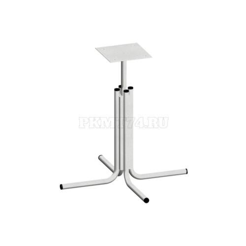 Каркас винтового табурета МТ 21-5 серый