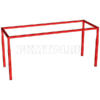 Регулируемый каркас стола малого МТ 17-6 красный Регулируемый каркас стола малого МТ 17-6 красный