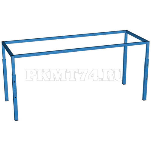 Регулируемый каркас стола малого МТ 17-6 синий Регулируемый каркас стола малого МТ 17-6 синий